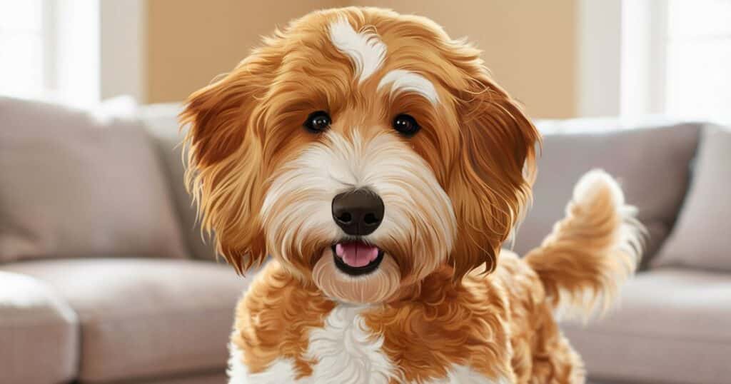 12. Goldendoodle Round Face Cut