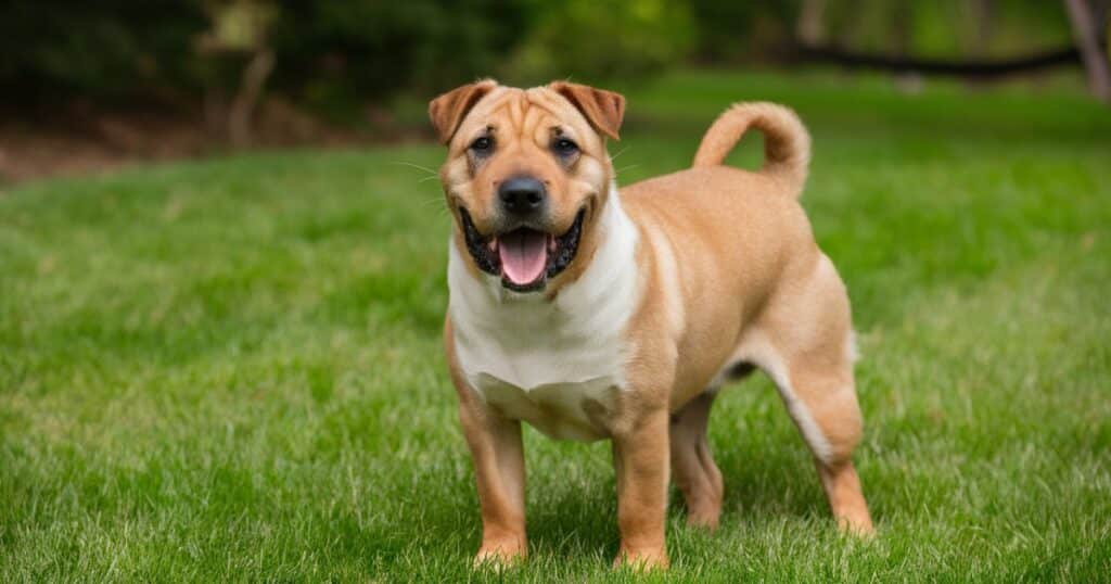 27. Lab Pei (Labrador Retriever x Shar Pei Mix)