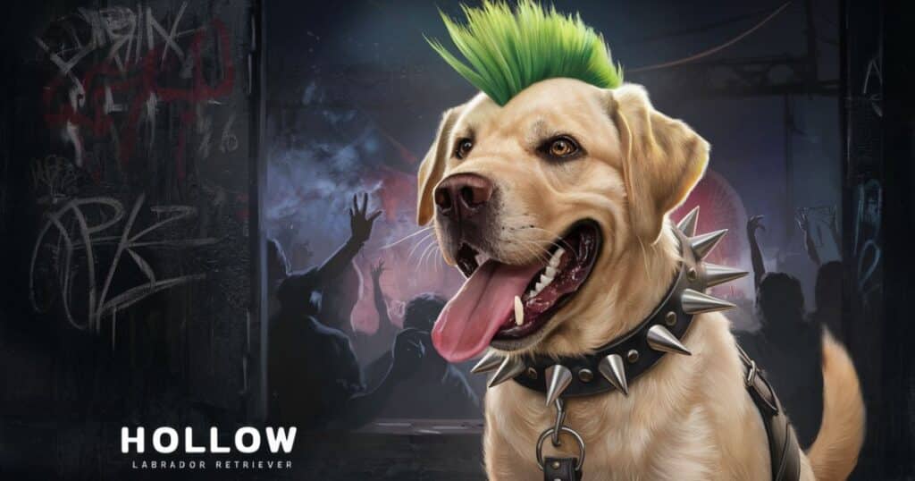 4. Punk Hollow Labrador Retriever