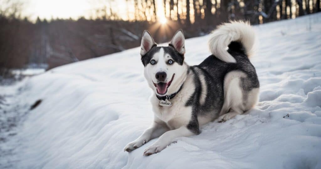 6. Labsky (Labrador Retriever x Husky Mix)