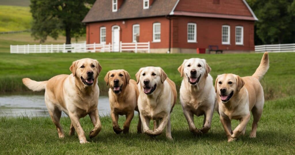 8. Farmhouse Labradors