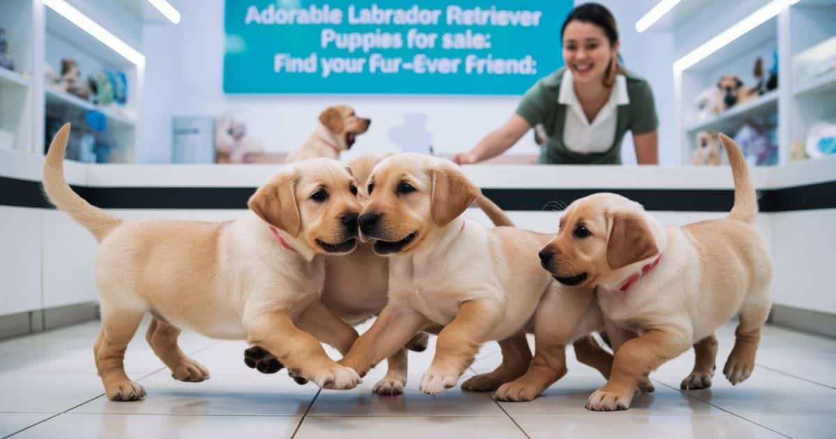 Adorable Labrador Retriever Puppies for Sale: Find Your Fur-Ever Friend