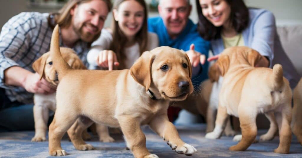 Choosing a Tan Labrador Retriever Puppy