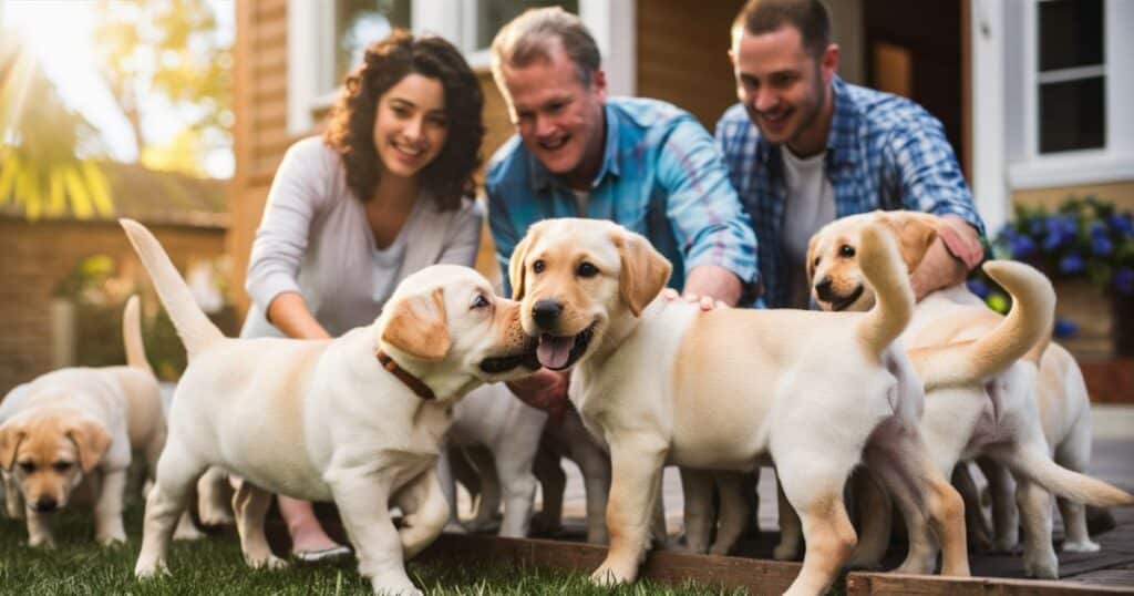 Choosing a Yellow Labrador