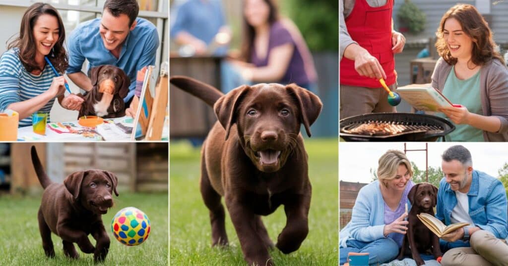 Fun Activities and Bonding with Your Chocolate Lab Puppy