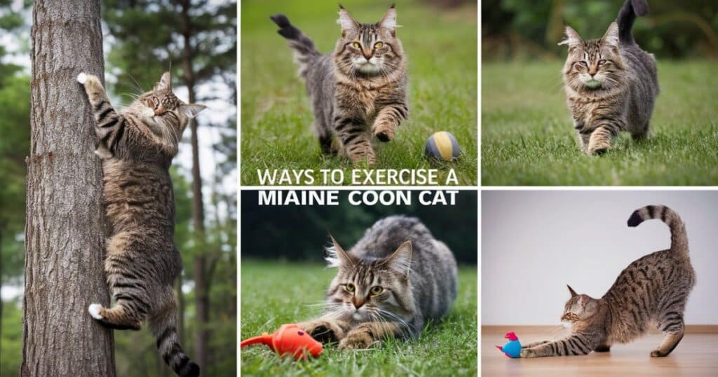 Methods for Exercising Your Maine Coon