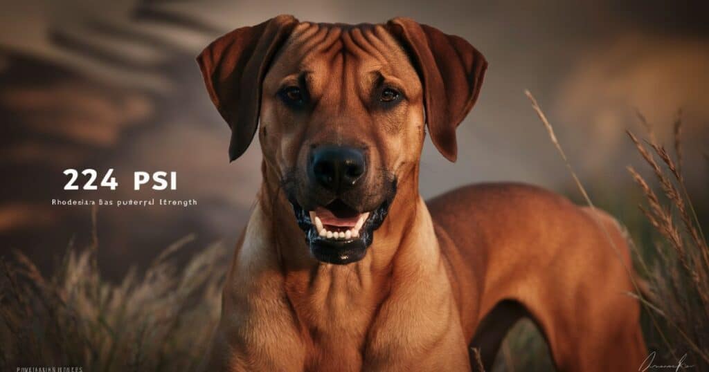 Rhodesian Ridgeback - 224 PSI