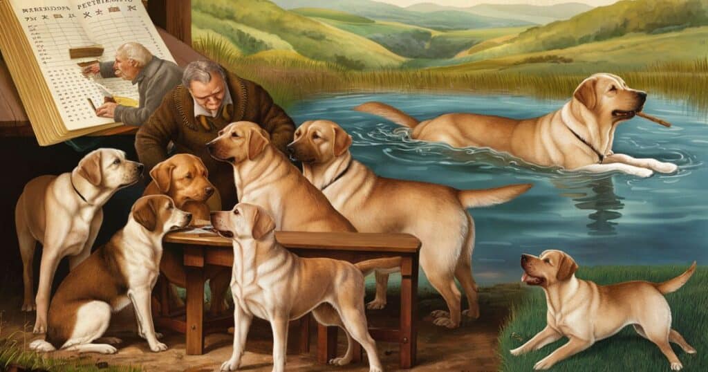 The Origins of the Tan Labrador Retriever