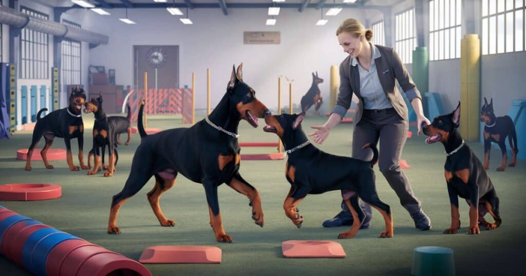 Training and Socialization for Dobermans