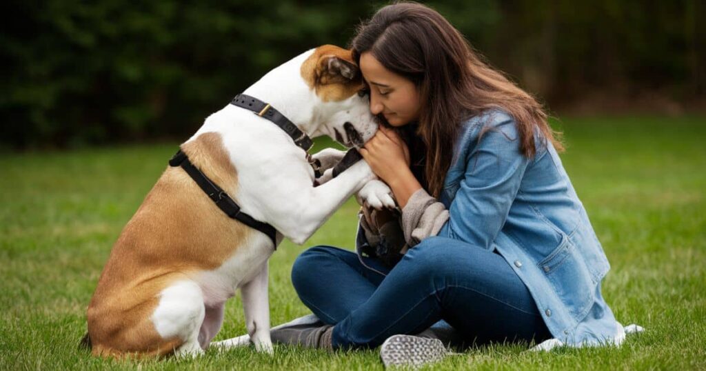 Why Does My Dog Bury His Head Into Me? 7 Reasons Your Pup Nuzzles Up