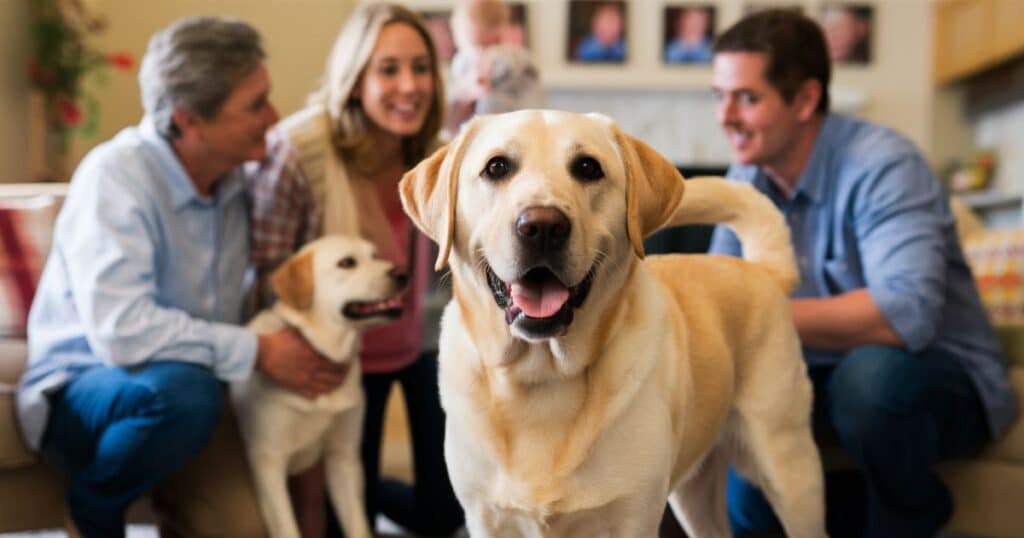 Yellow Labrador in the FamilyChoosing a Yellow Labrador