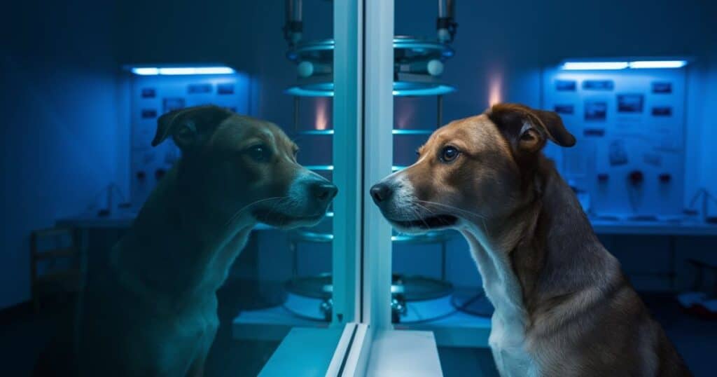 Can Dogs See Through Glass at Night?