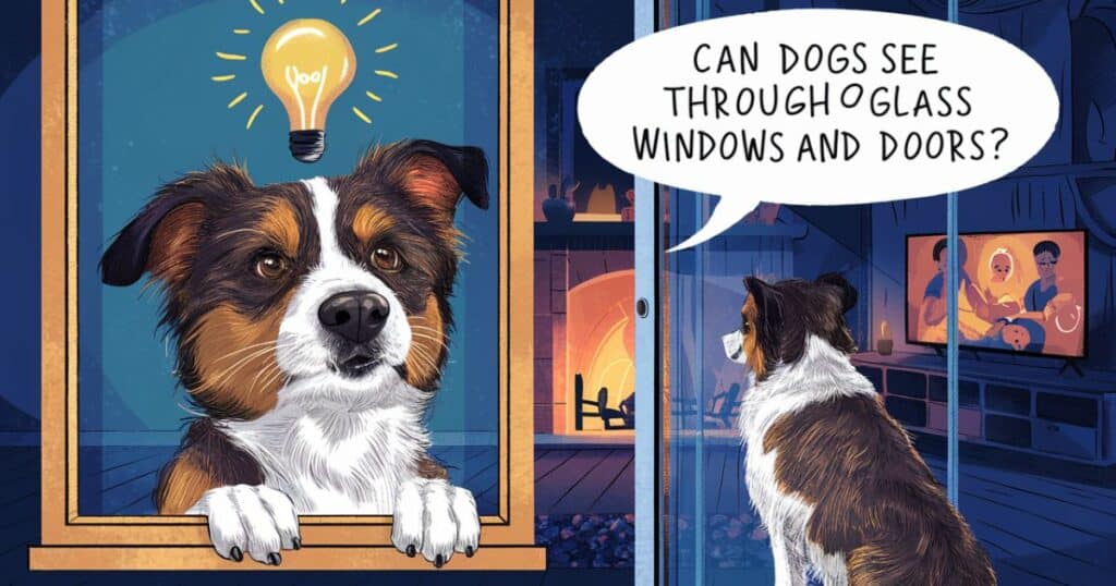 Can Dogs See Through Glass Windows and Doors?