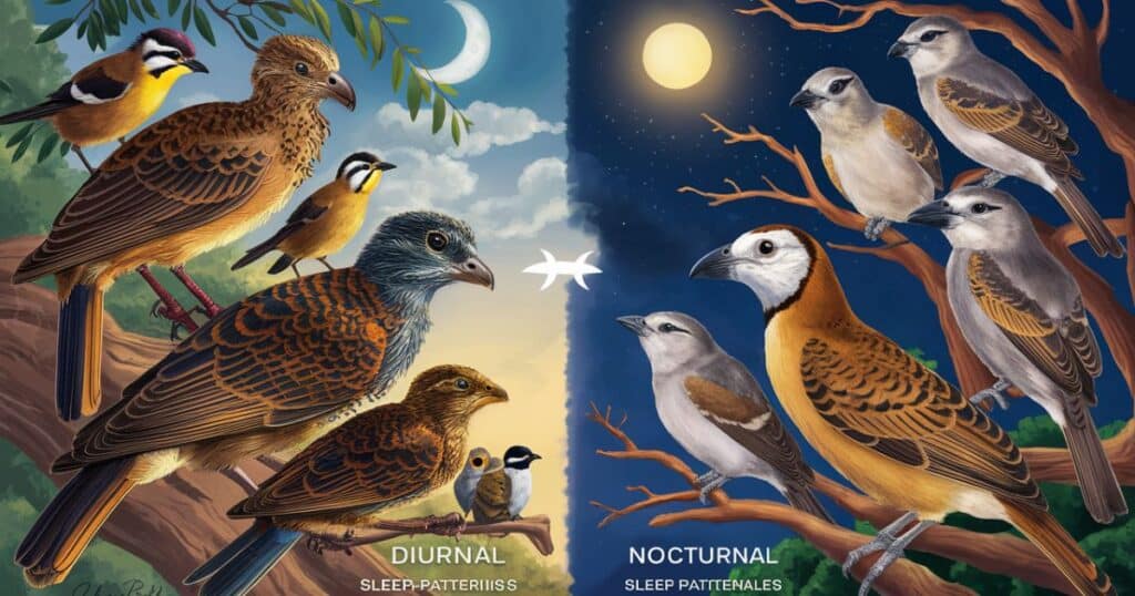 Diurnal vs. Nocturnal Species: Do Birds Sleep at Night?