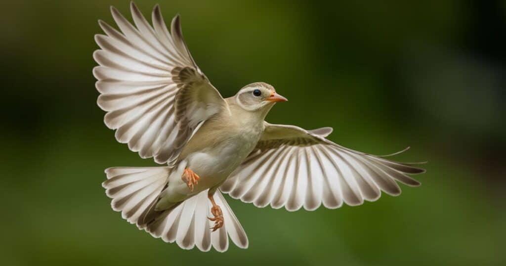 Flight Habits of Common Backyard Birds