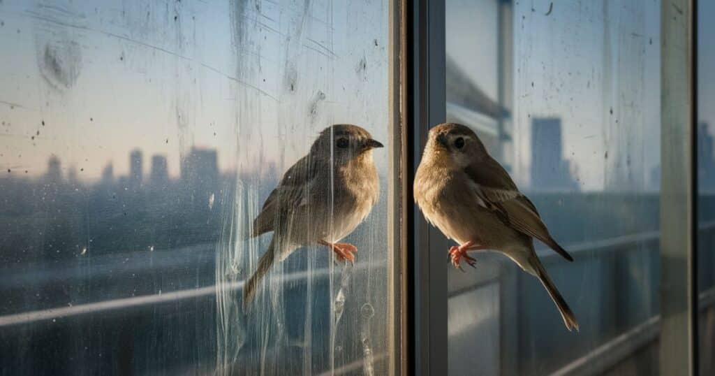 Glass Windows: Nature's Invisible Trap