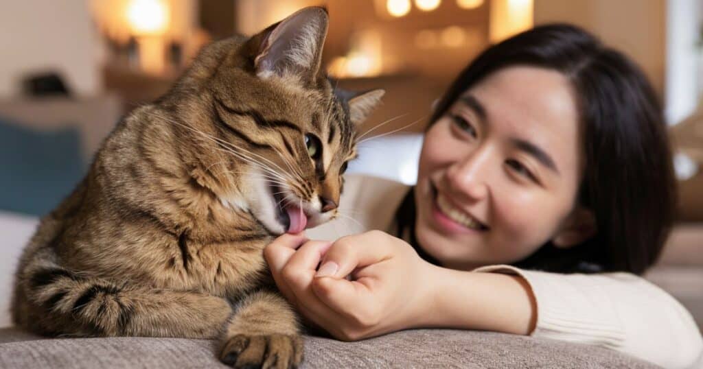 Grooming: Your Cat May Be Grooming You