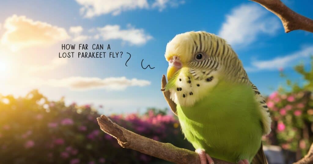 How Far Can a Lost Parakeet Fly?