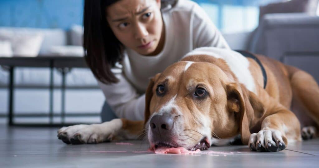 Observe Your Dog for Symptoms Like Diarrhea and Vomiting