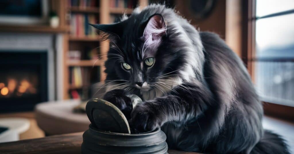 The Earliest Records of Black Smoke Maine Coons in History