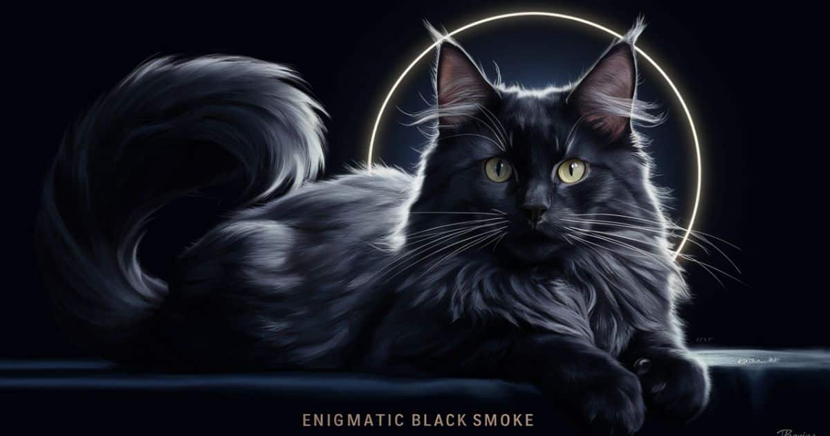 Uncovering the Enigmatic Black Smoke Maine Coon: A Breed of Regal Distinction