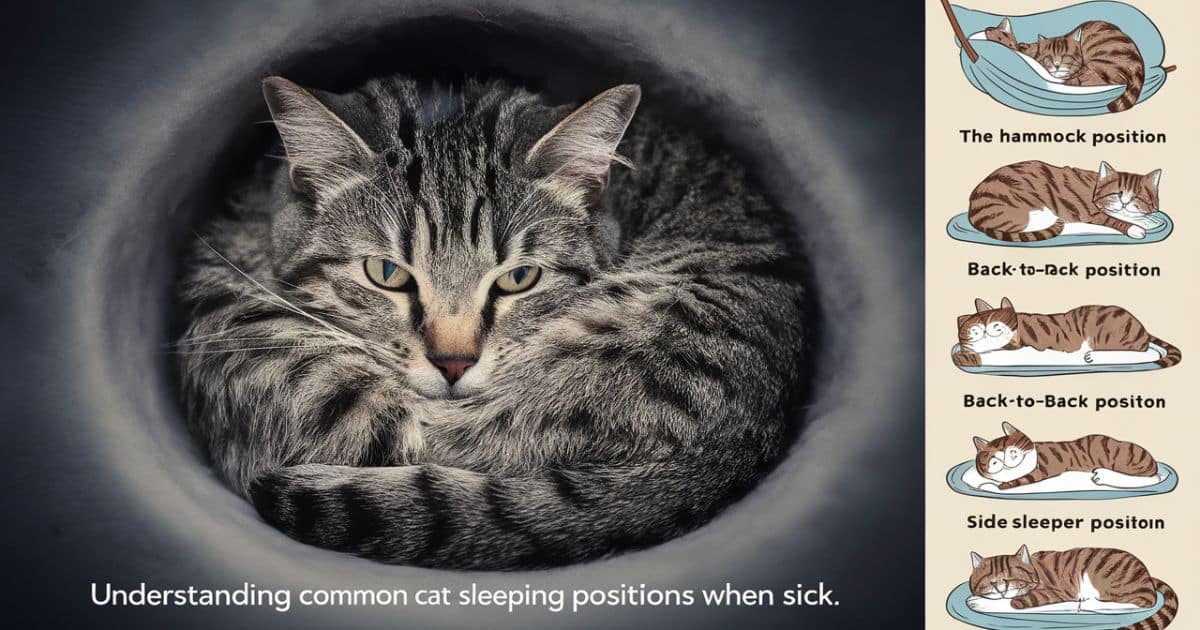 Understanding Common Cat Sleeping Positions When Sick