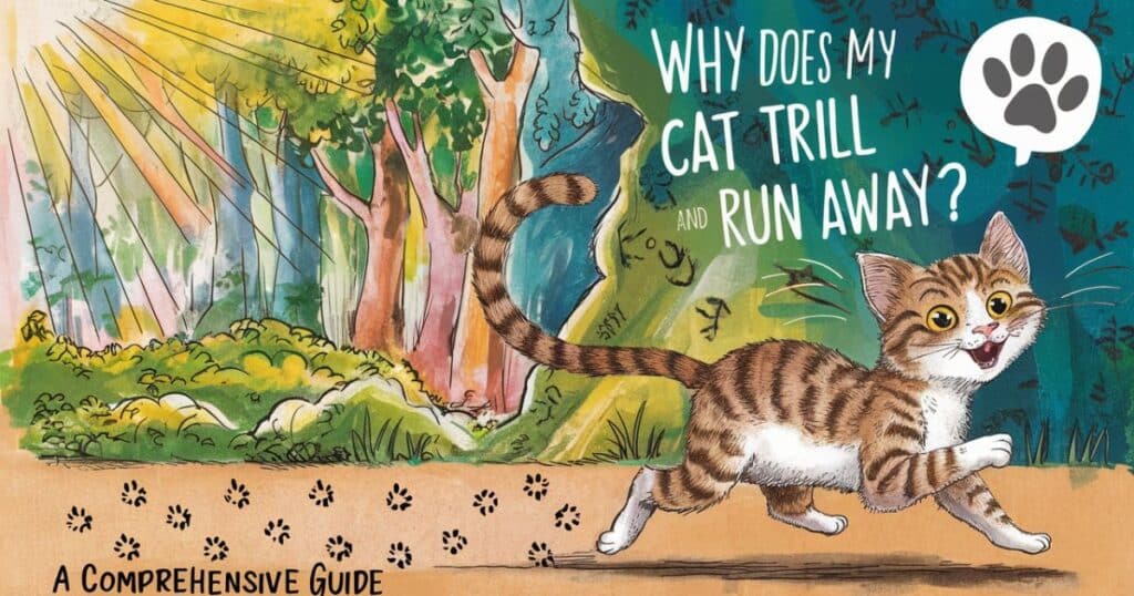 Why Does My Cat Trill and Run Away?